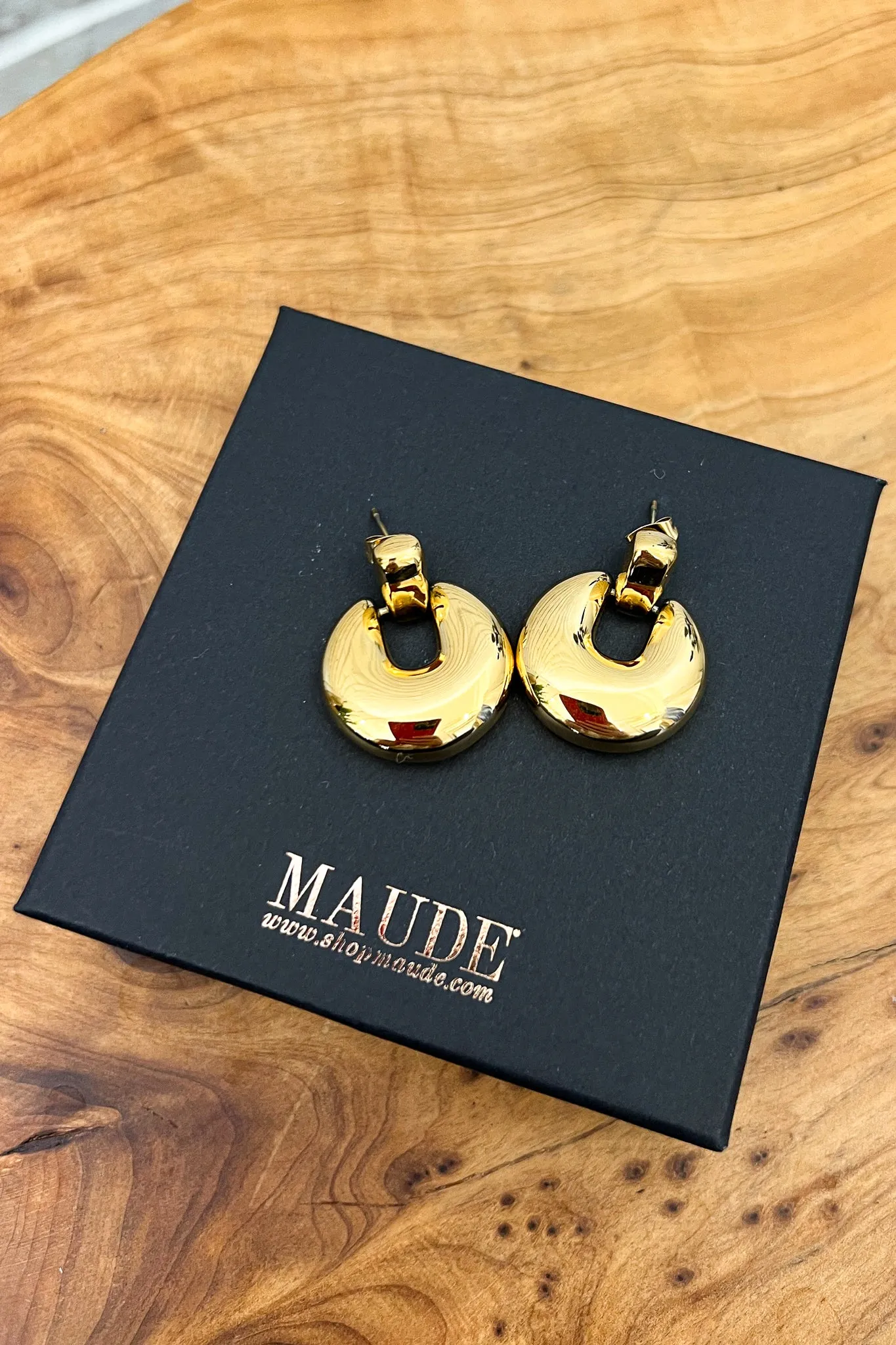 18K Emory Statement Earrings