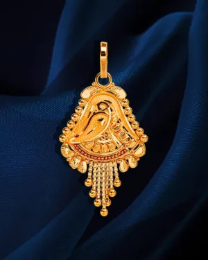22 KT Designer Gold Pendant (D131)