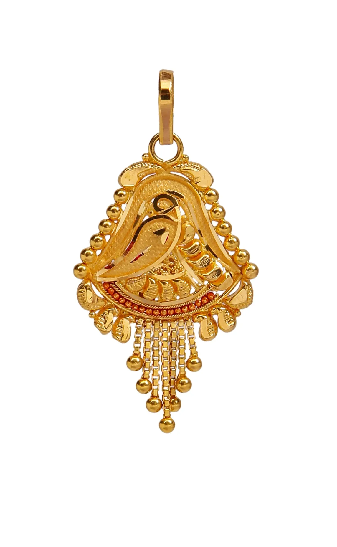 22 KT Designer Gold Pendant (D131)