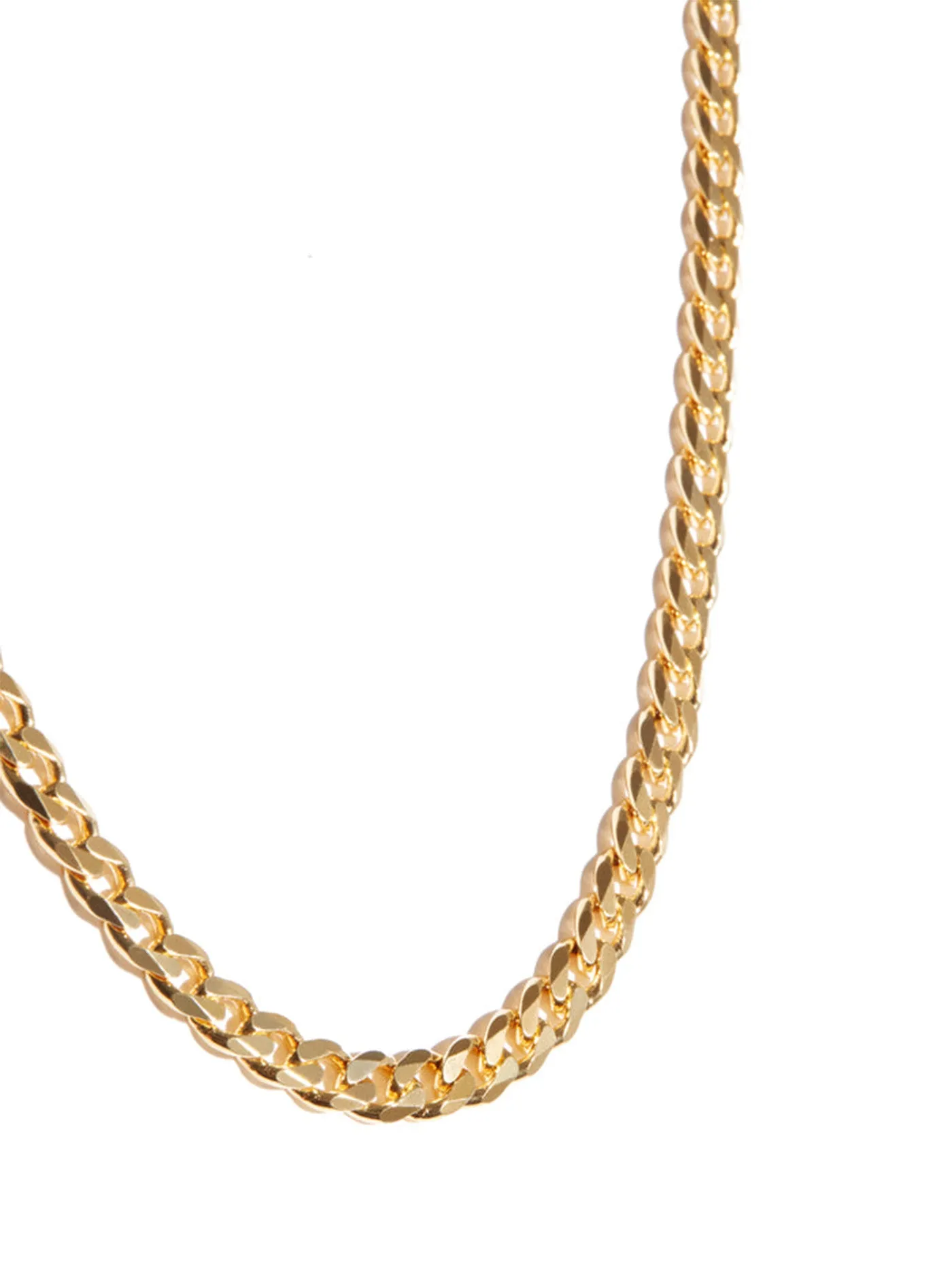 Bold Curb Chain In Gold