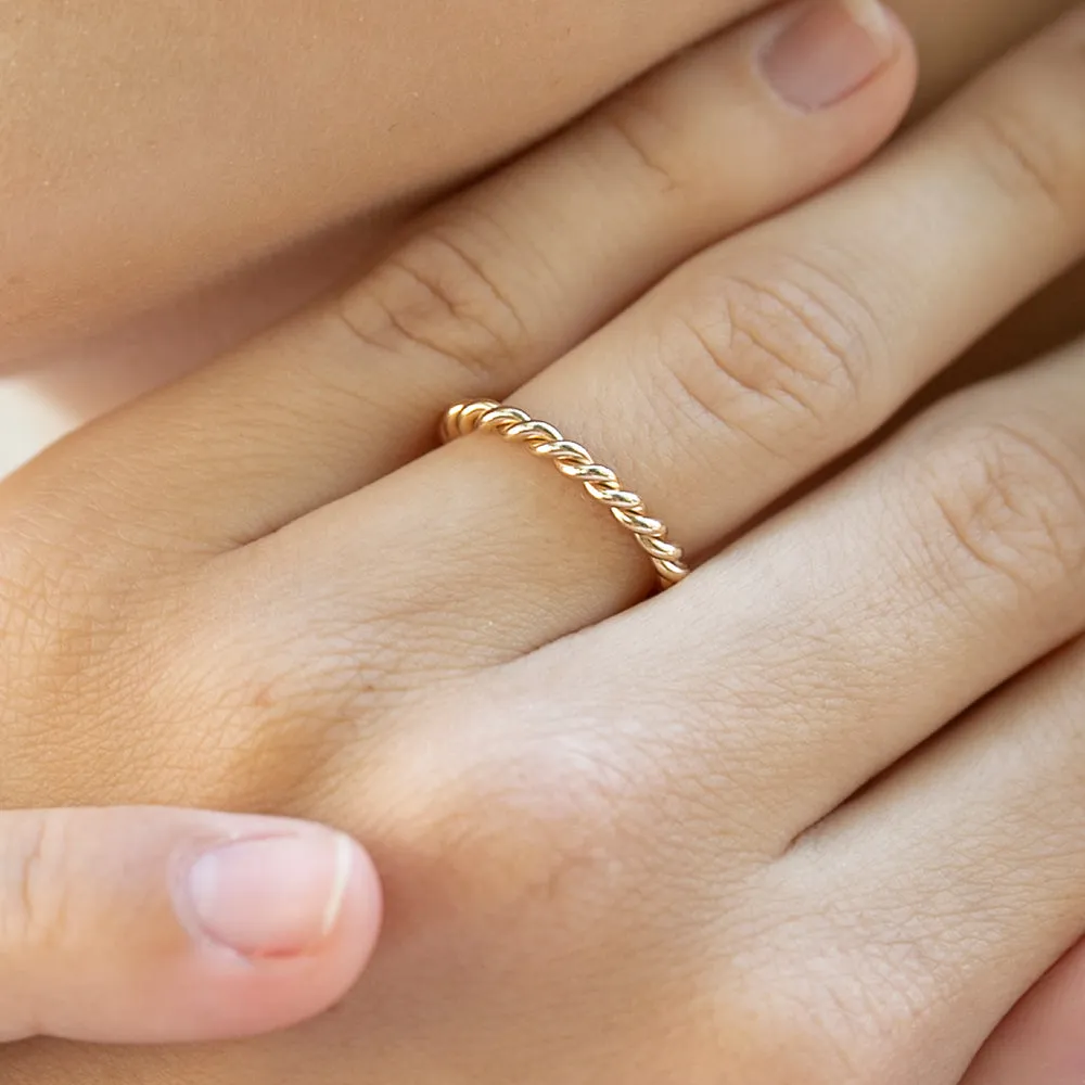 Bold Twisted Ring