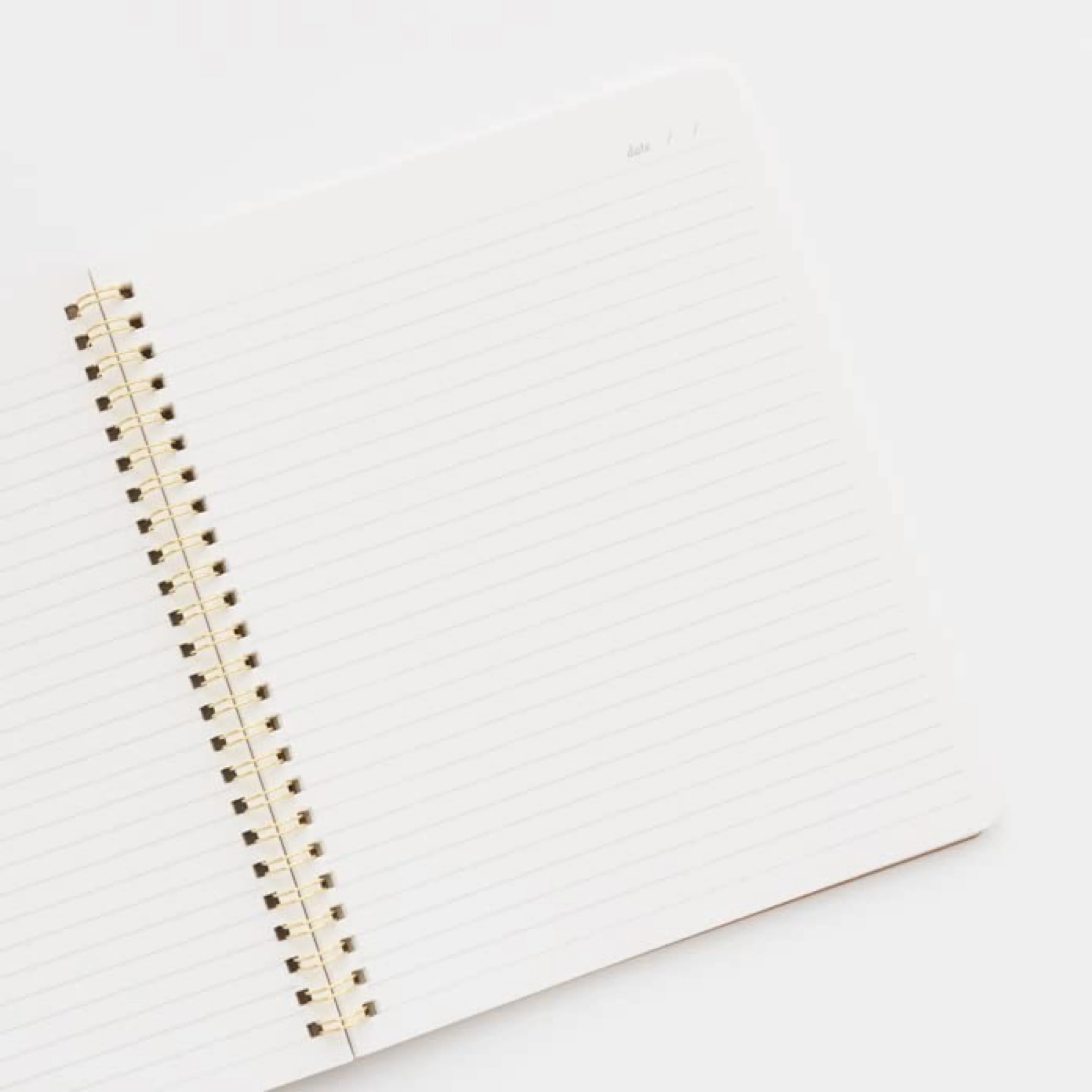 CHIC BLACK SPIRAL NOTEBOOK
