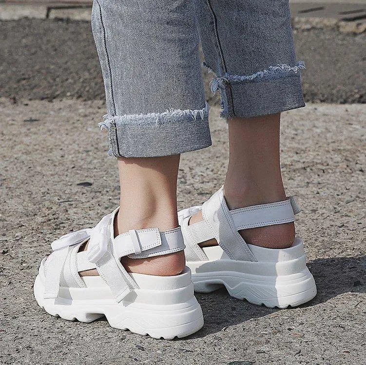 Chunky Platform Strap Sandals