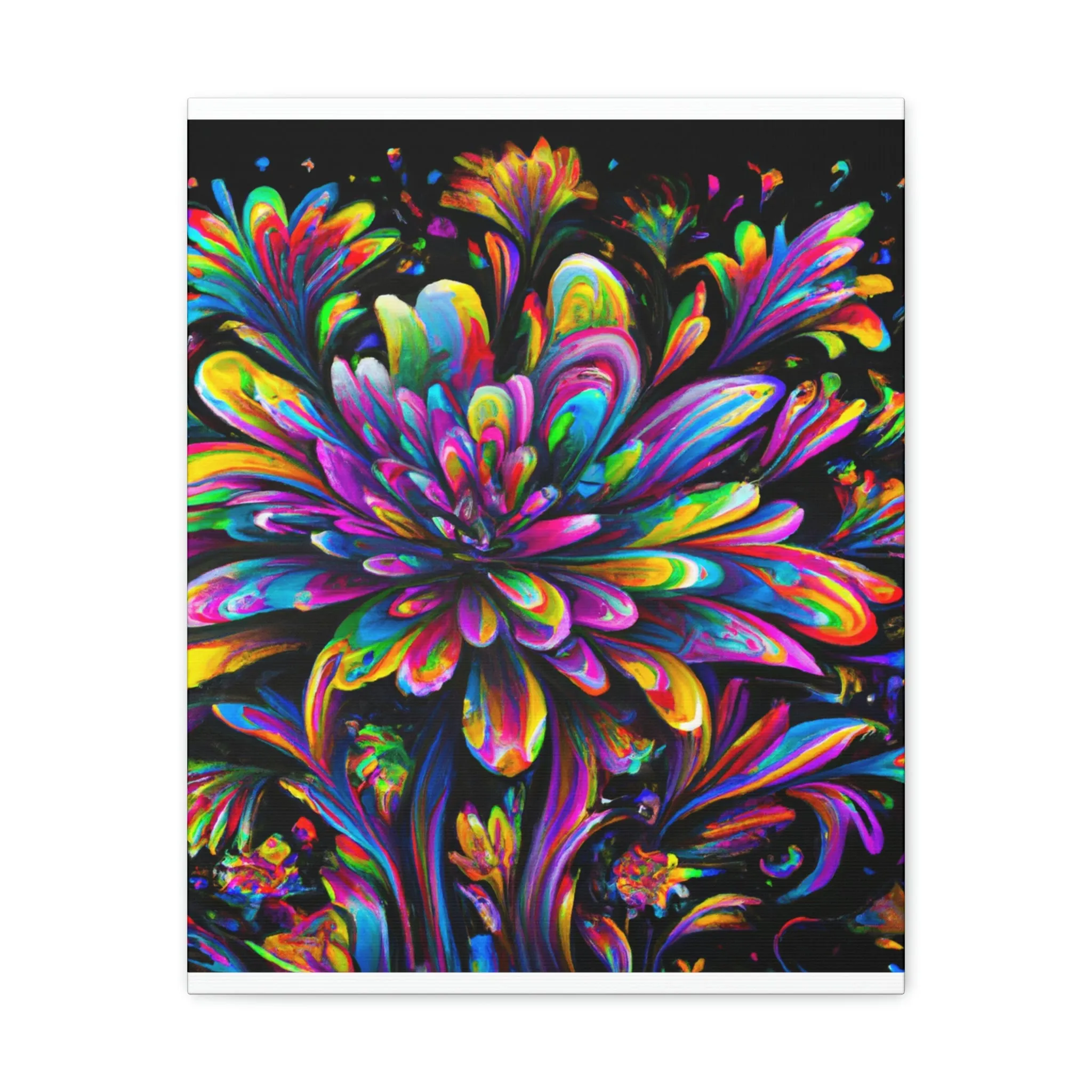 Colorful Bloom - Canvas