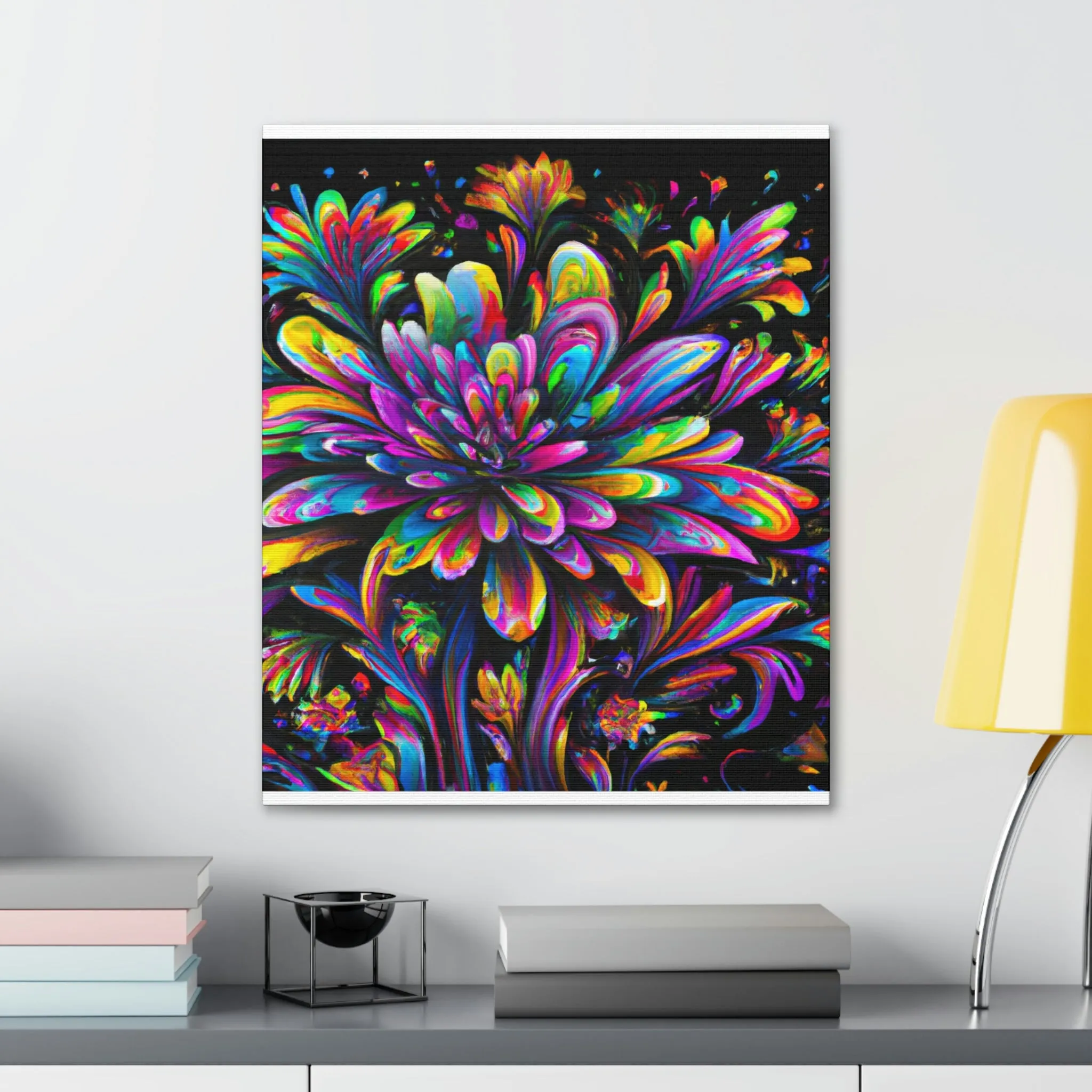 Colorful Bloom - Canvas