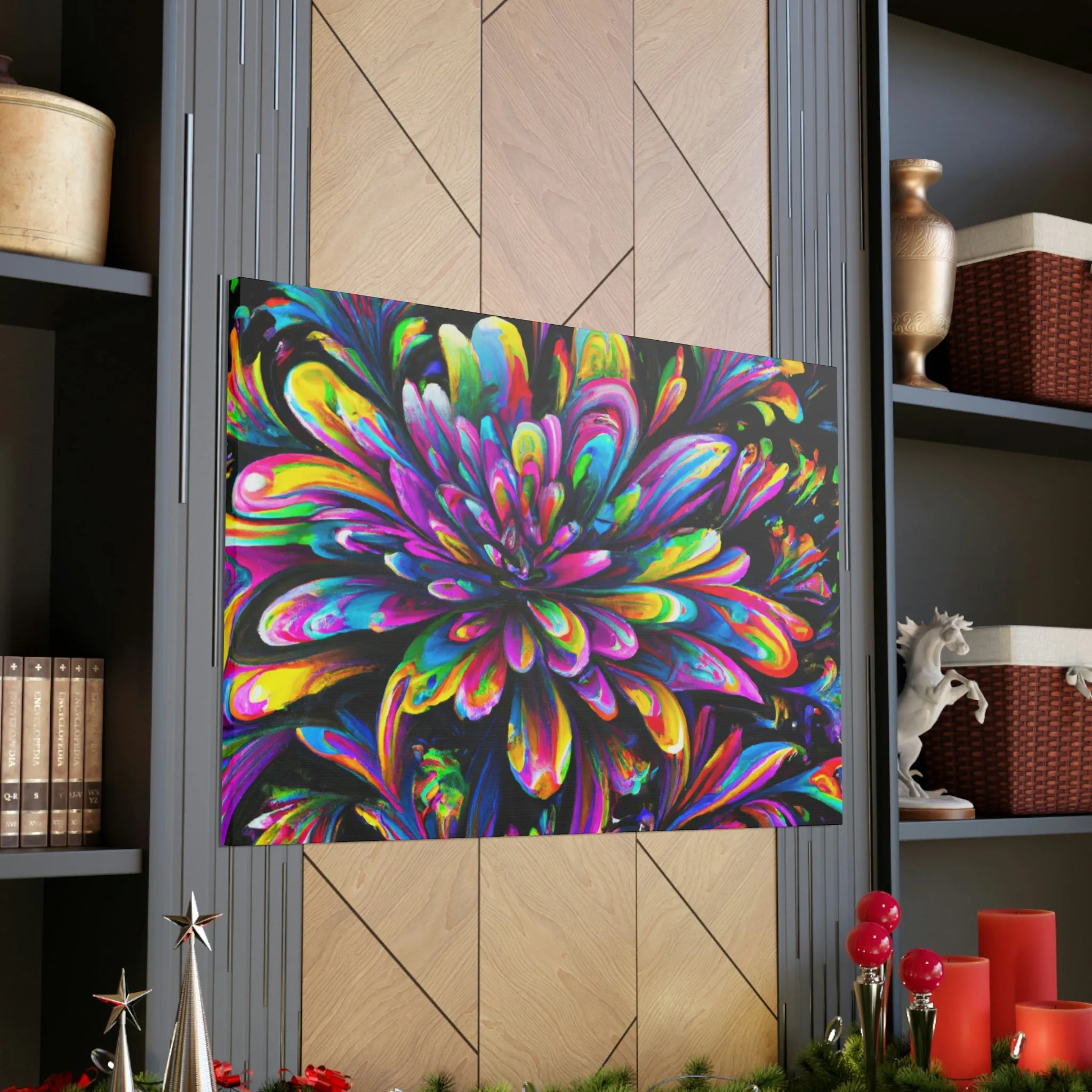 Colorful Bloom - Canvas