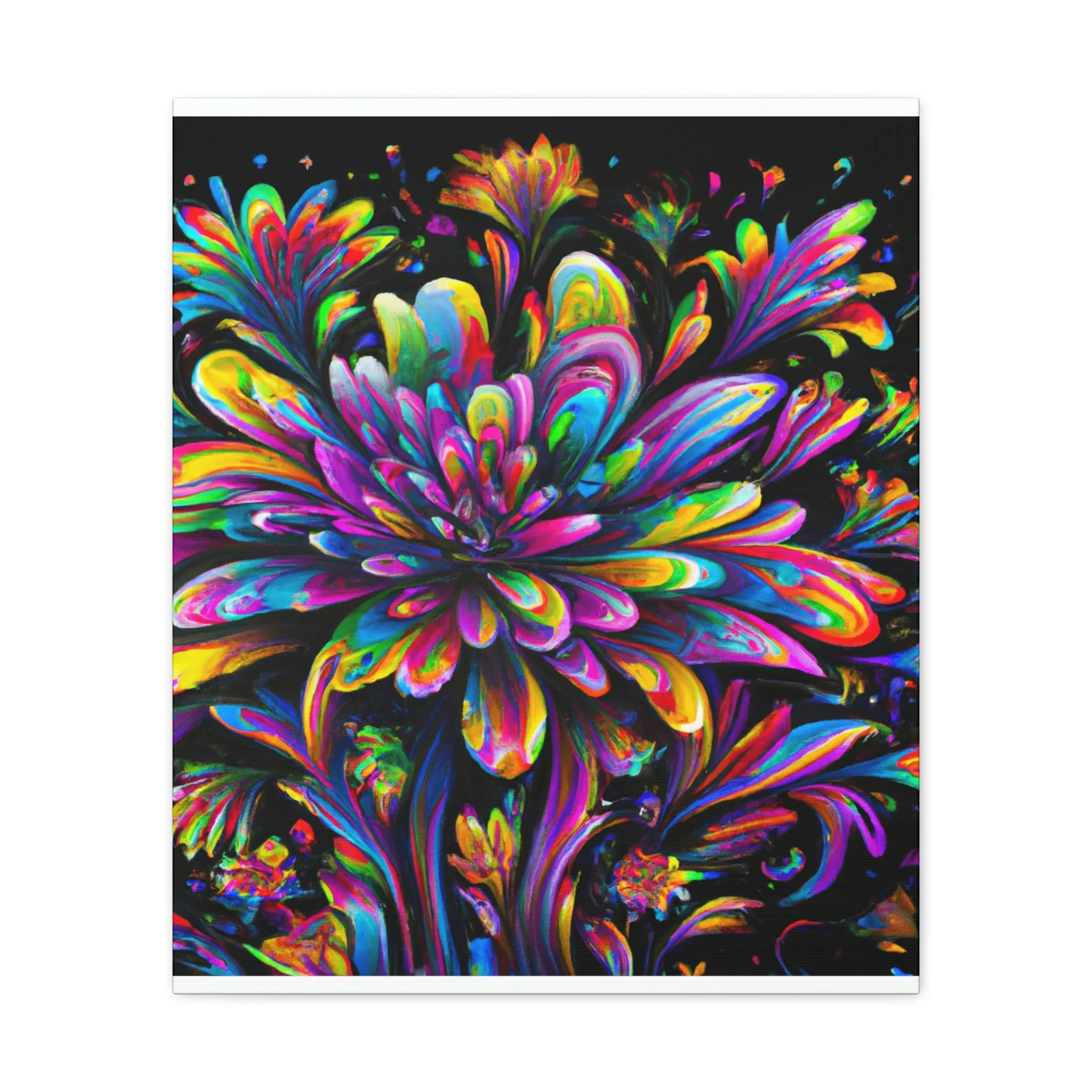 Colorful Bloom - Canvas