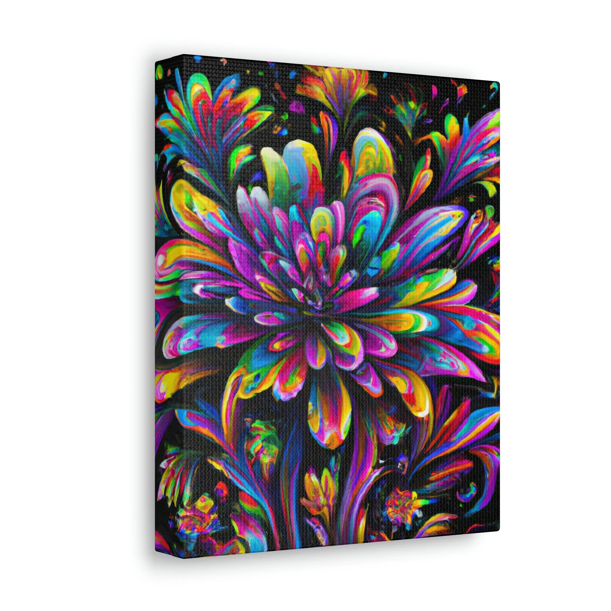 Colorful Bloom - Canvas