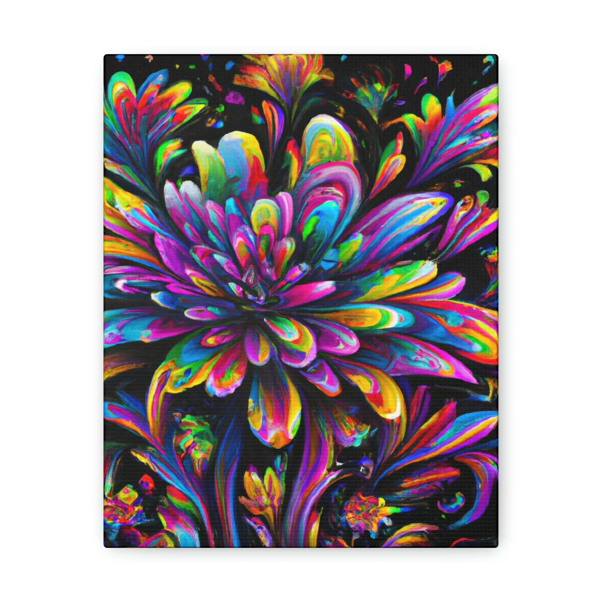 Colorful Bloom - Canvas