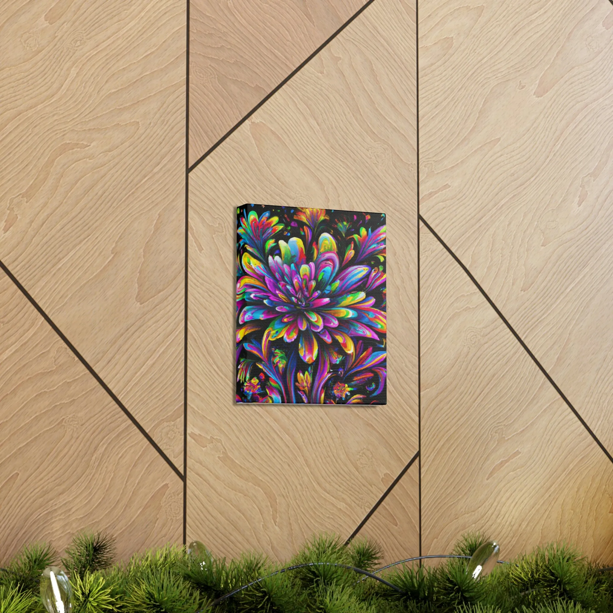 Colorful Bloom - Canvas