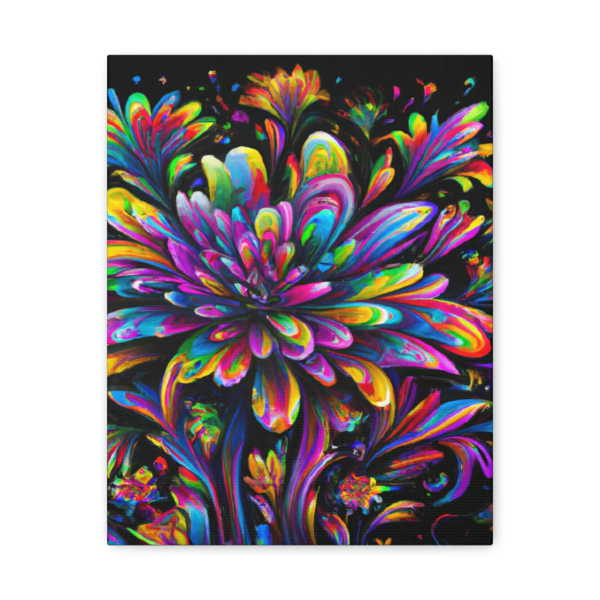 Colorful Bloom - Canvas