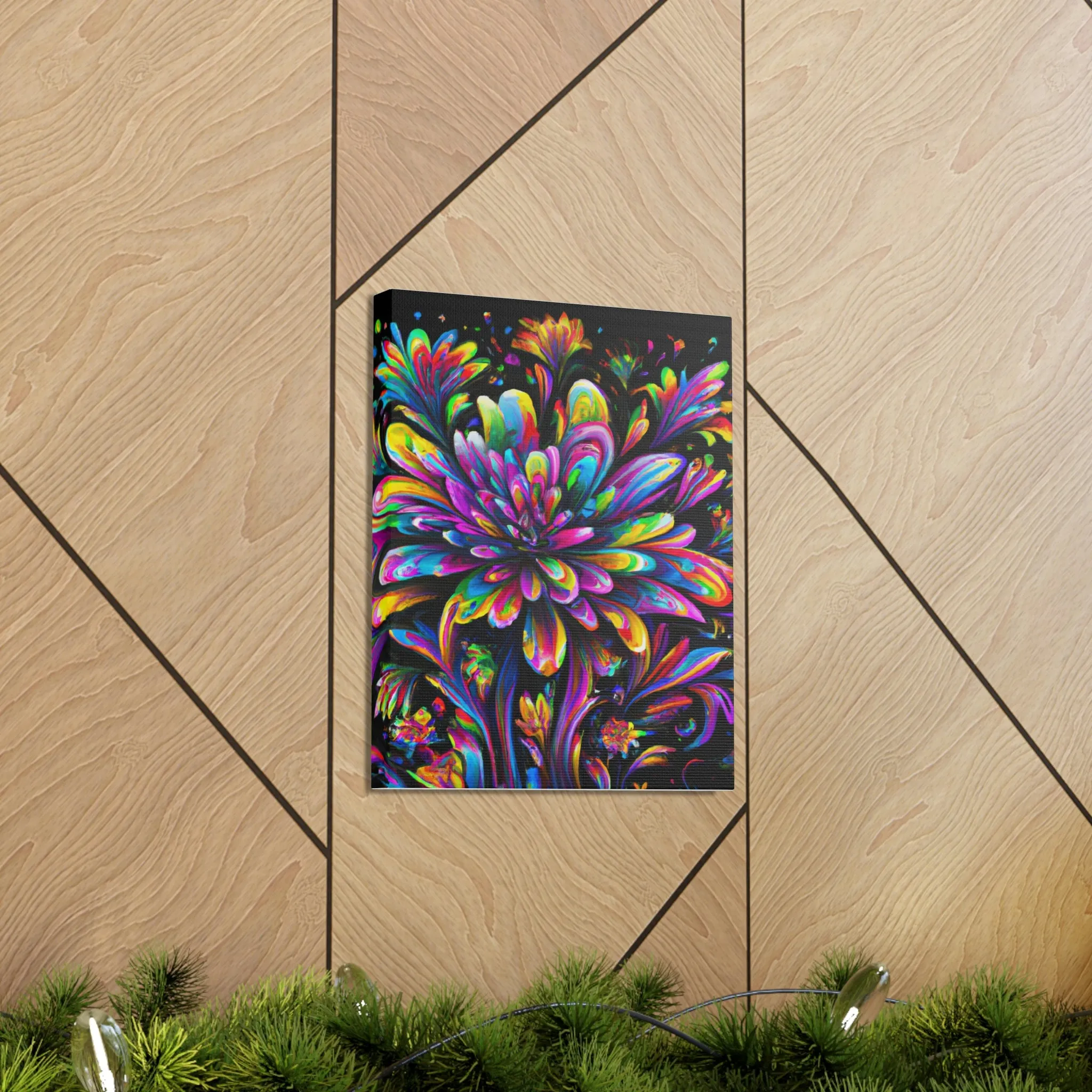 Colorful Bloom - Canvas