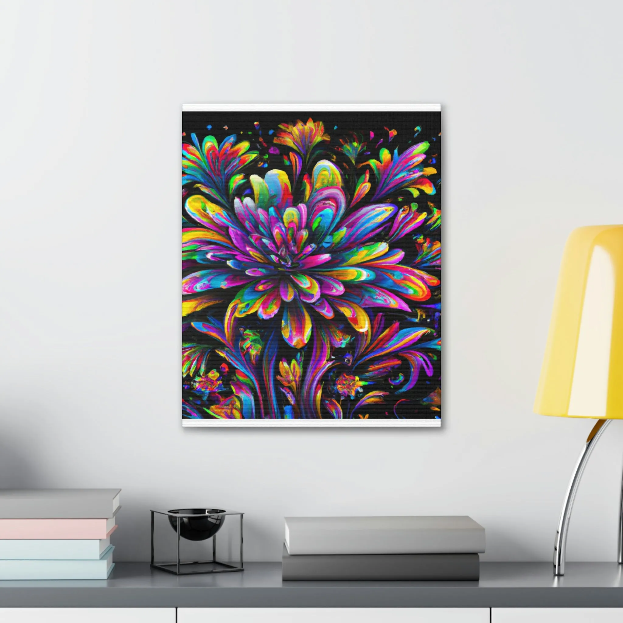 Colorful Bloom - Canvas