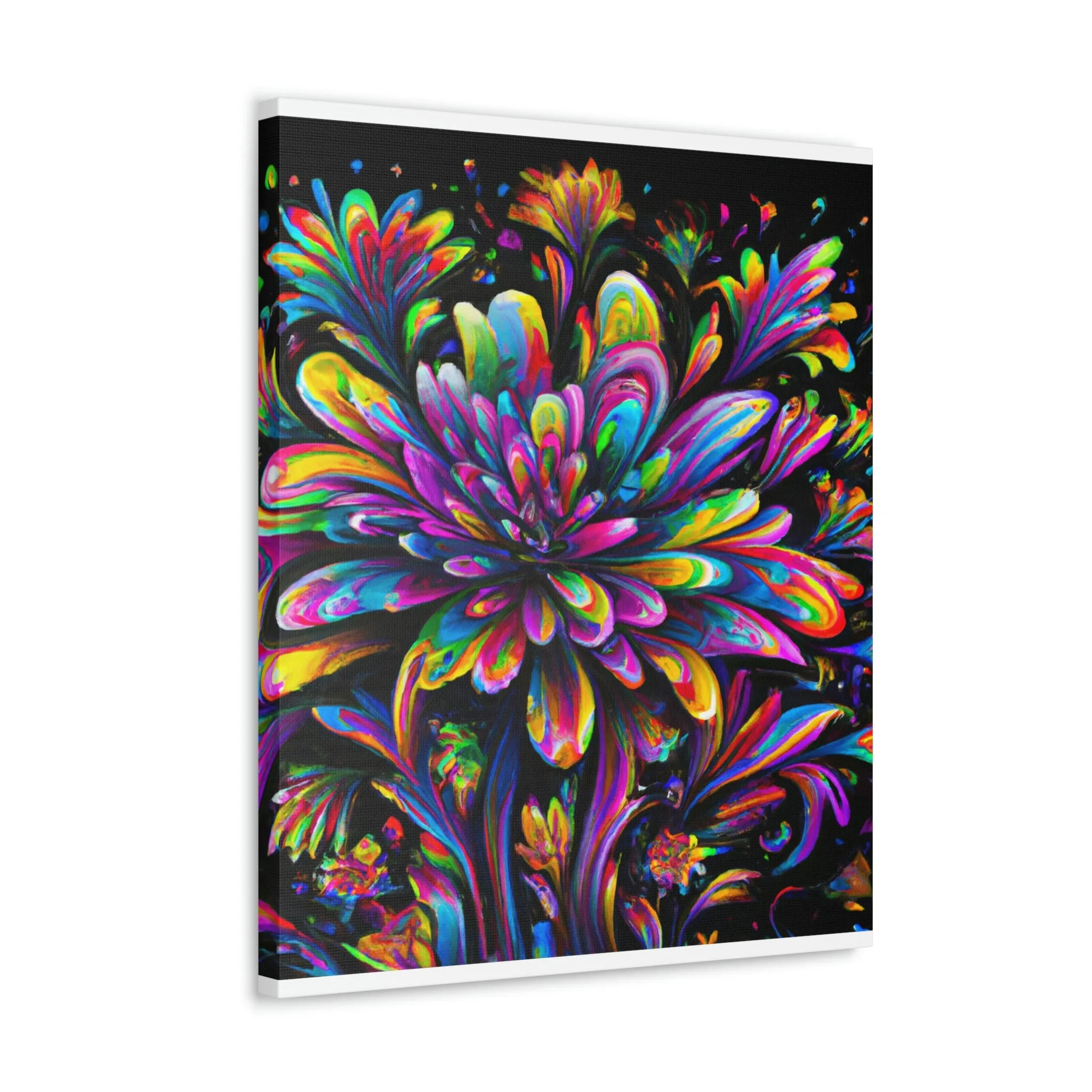 Colorful Bloom - Canvas