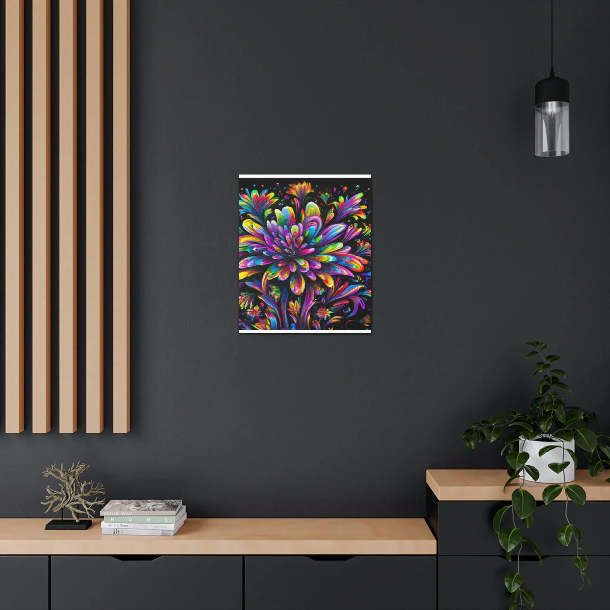 Colorful Bloom - Canvas