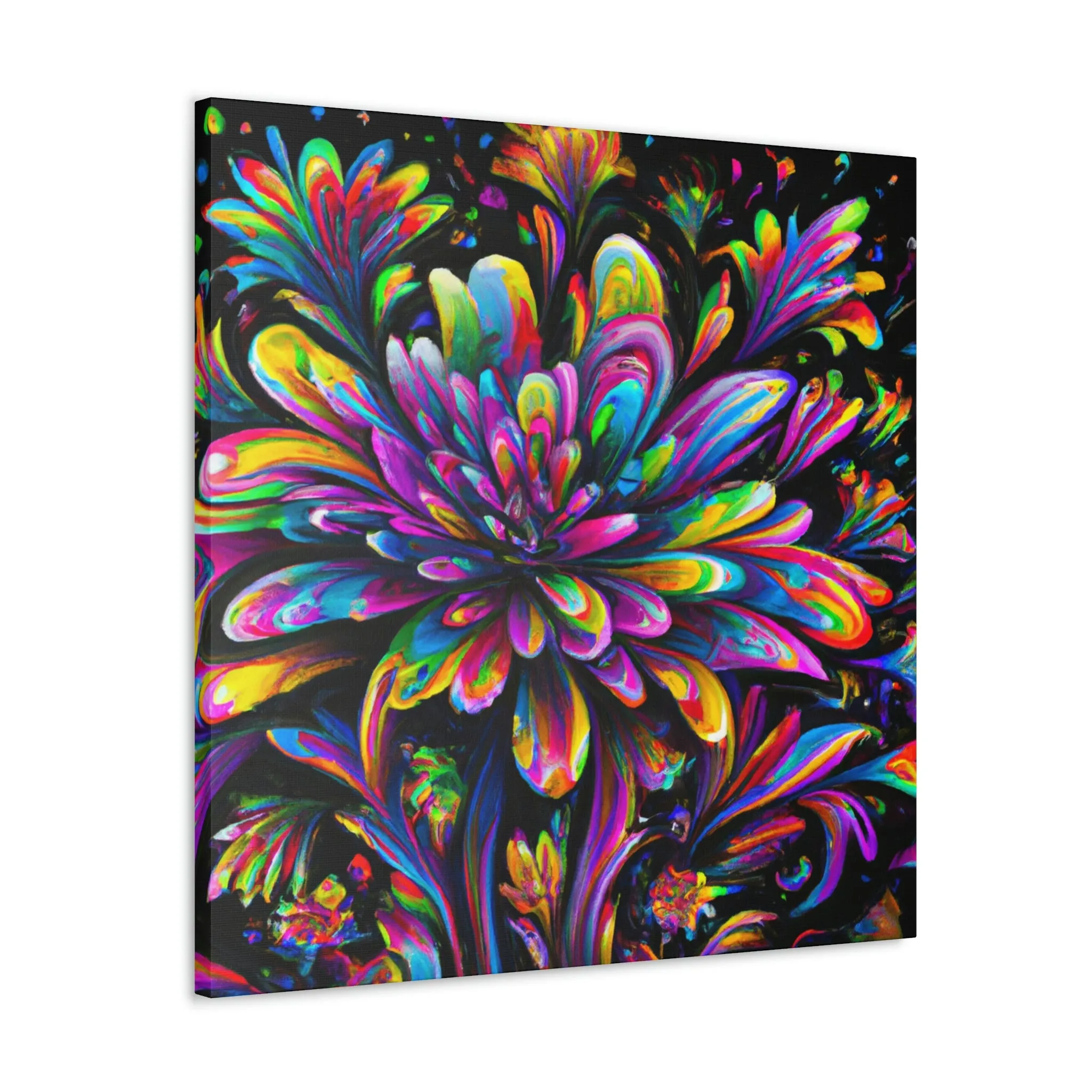 Colorful Bloom - Canvas