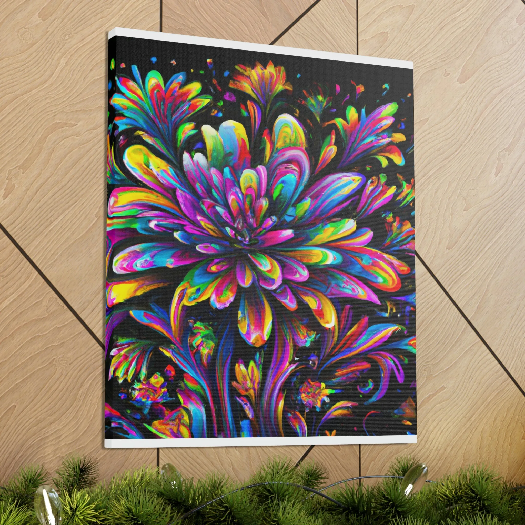 Colorful Bloom - Canvas