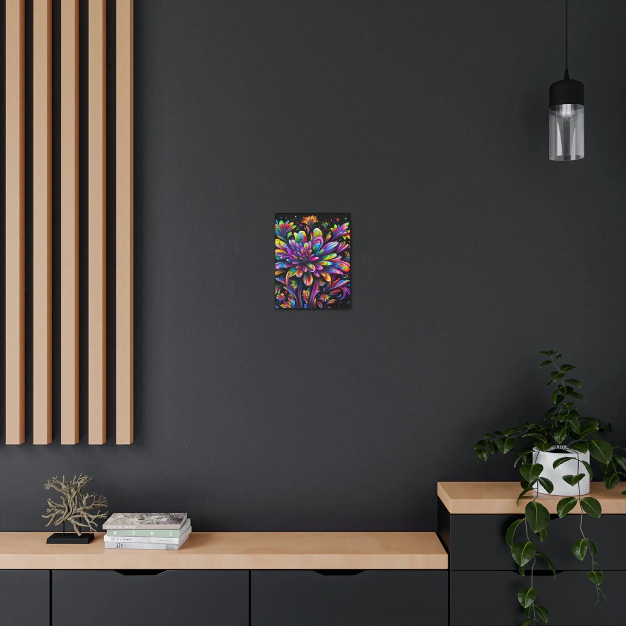 Colorful Bloom - Canvas
