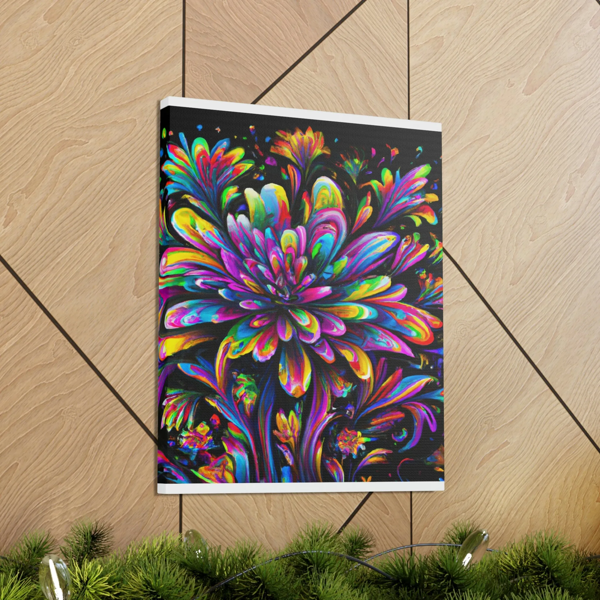 Colorful Bloom - Canvas