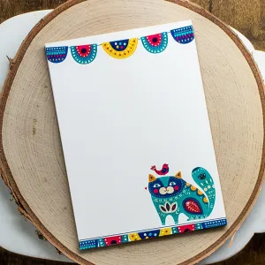 Colorful Cat Notepad