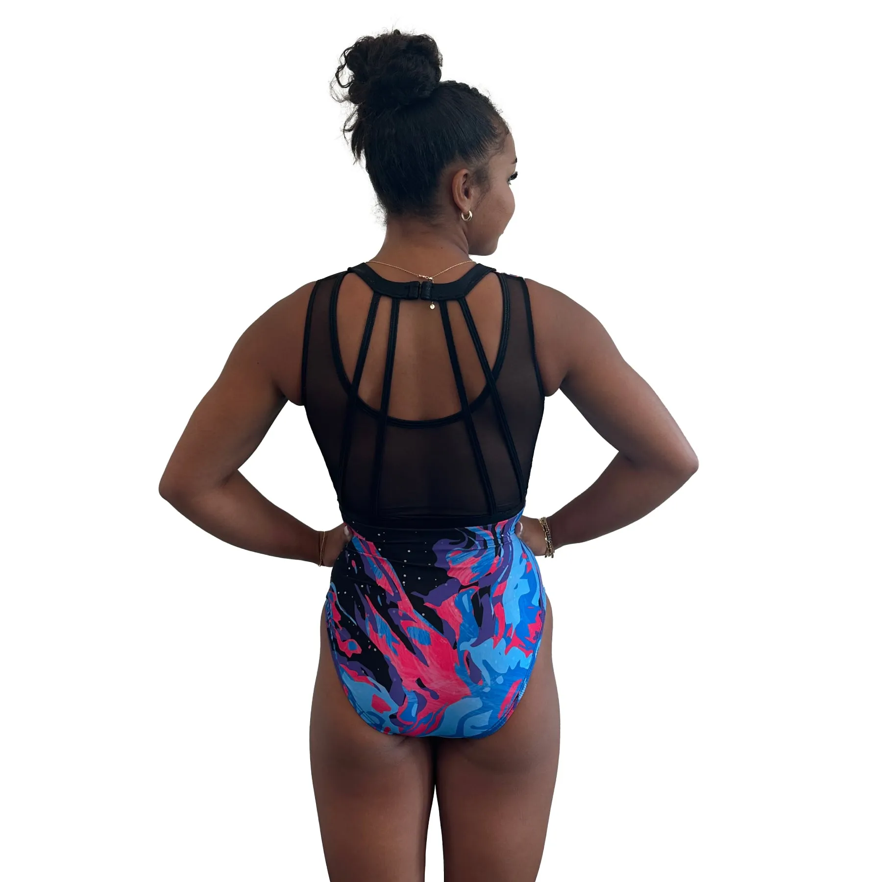 Colorful Galaxy Leotard