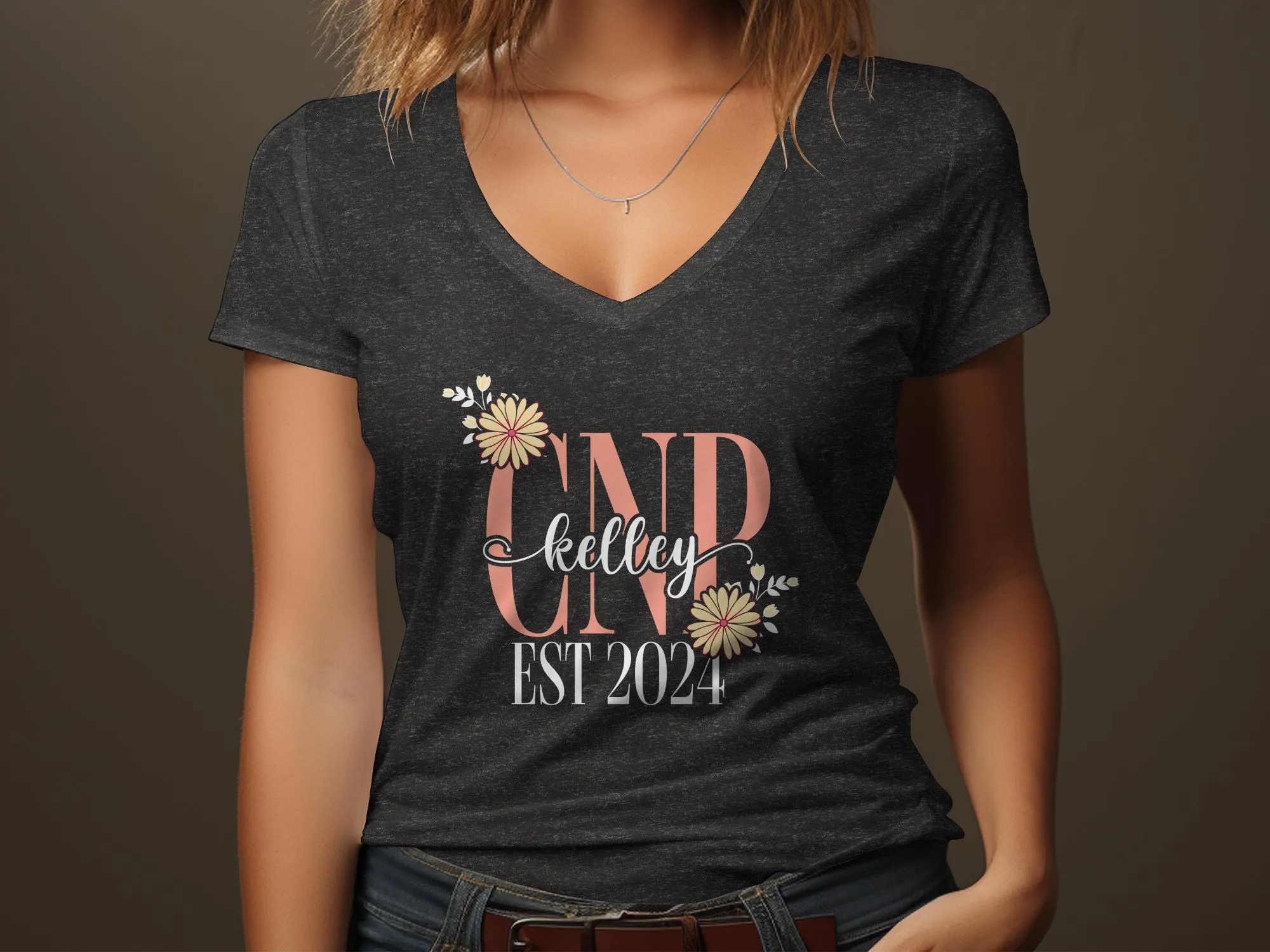Custom Family Name Monogram T-Shirt, Personalized Family Established Date Tee, Custom Floral Name Shirt, Perfect Family Reunion Gift