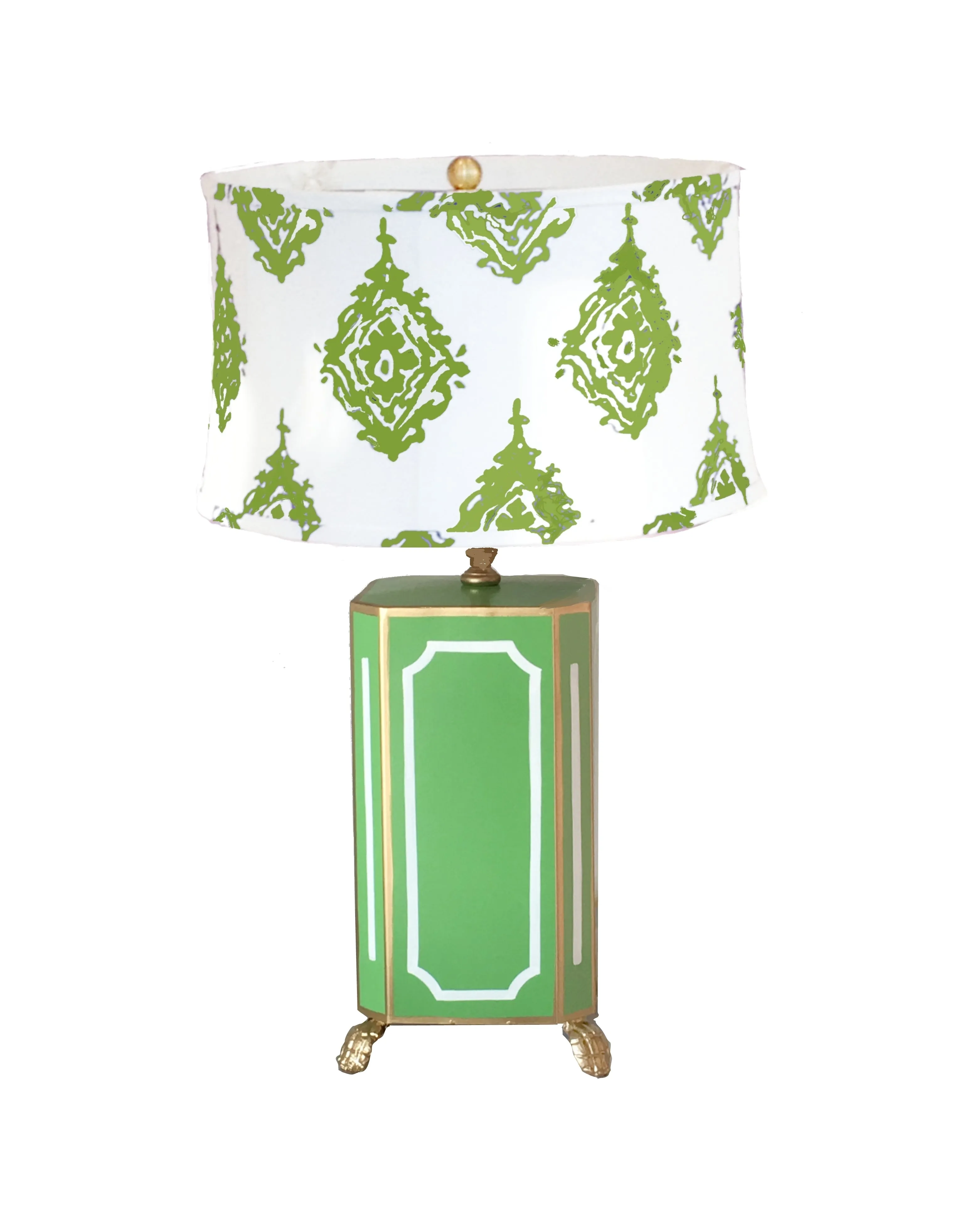 Dana Gibson Devon in Green Lamp
