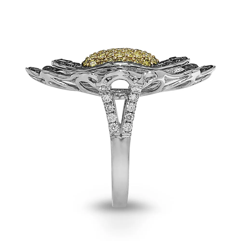 Diamond Cluster Ring