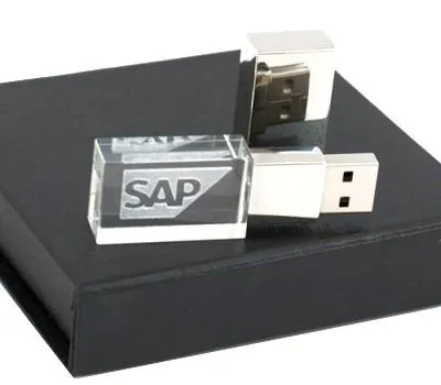 Elegant LED Crystal USB Drive