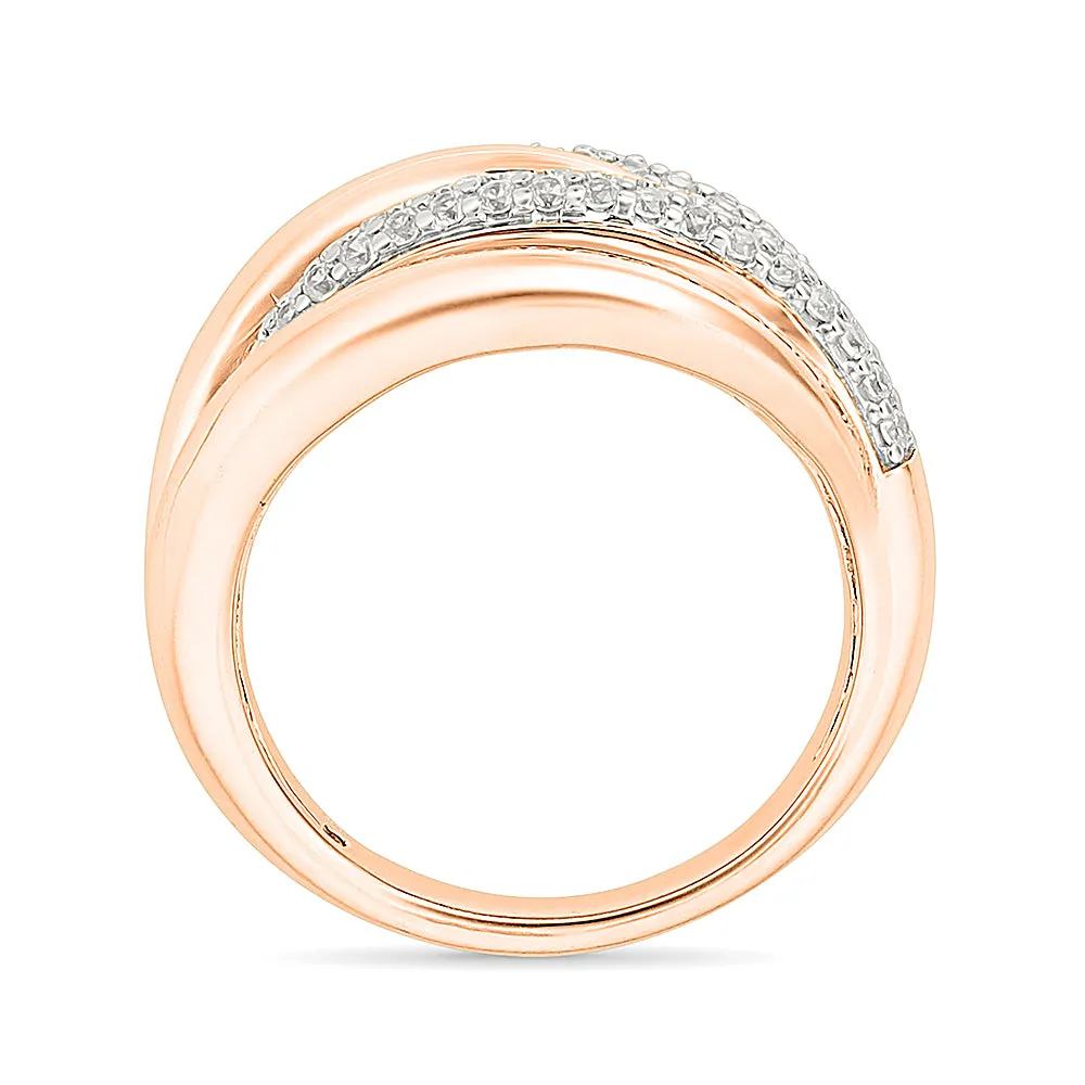 Forever Diamond Flowing Ring