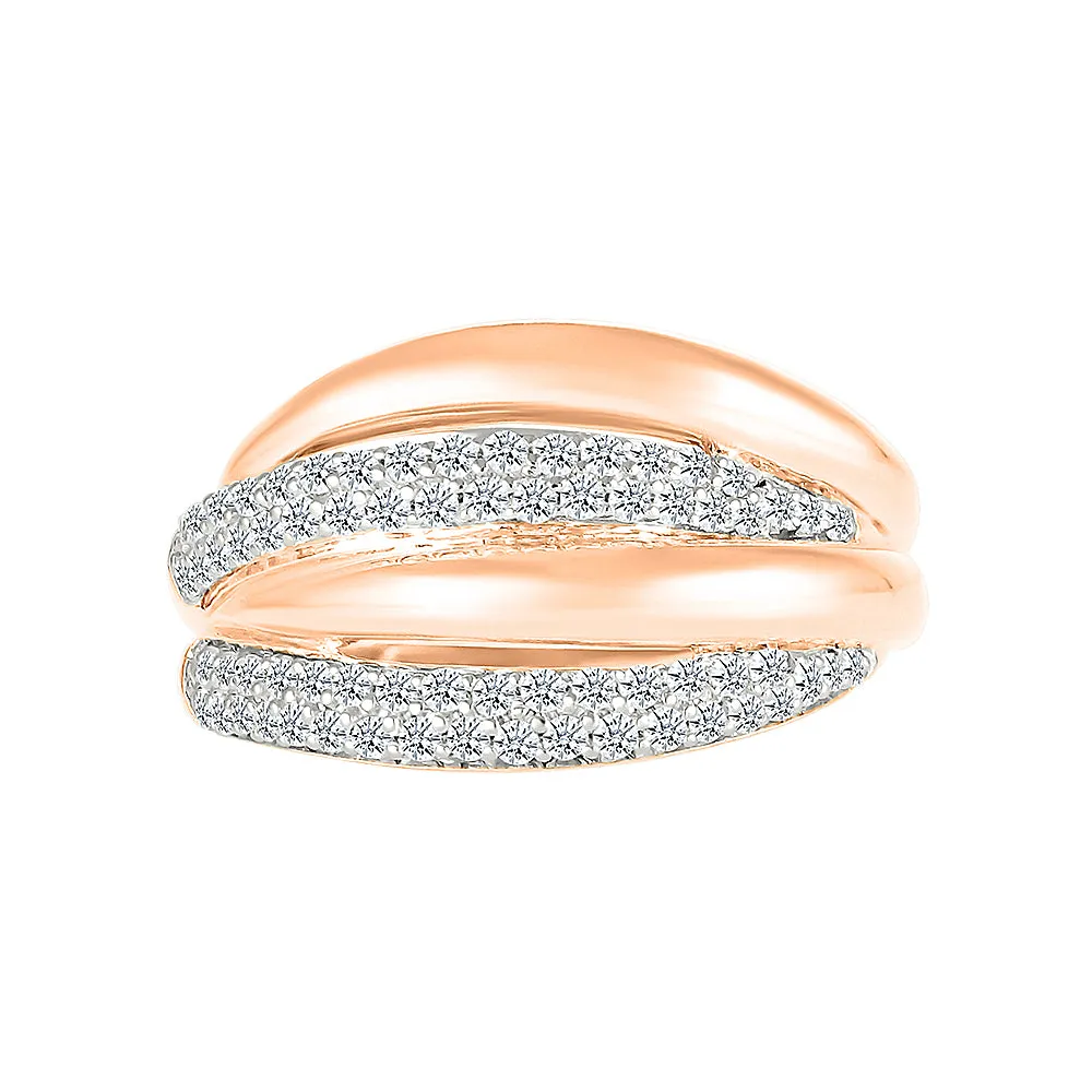 Forever Diamond Flowing Ring