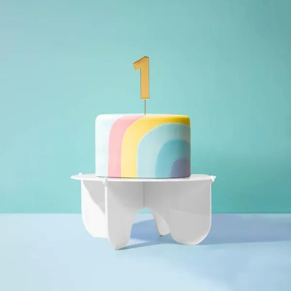 Gold Bold Number 1 Cake Topper