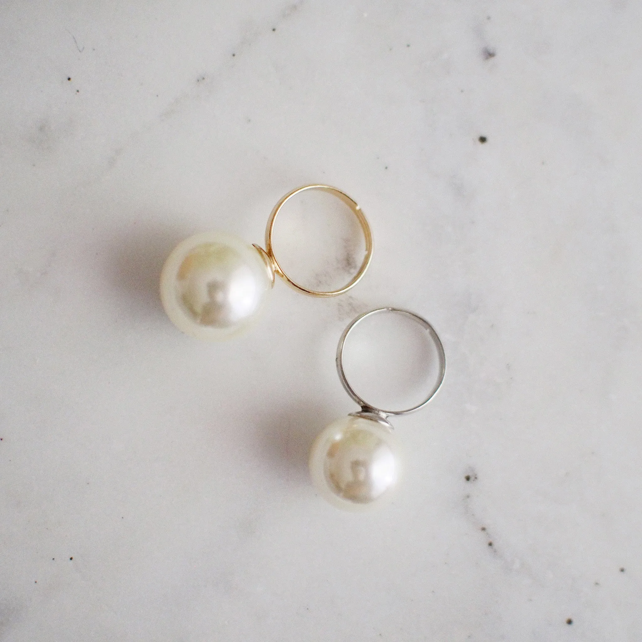 Harriet Oversized Pearl Ring