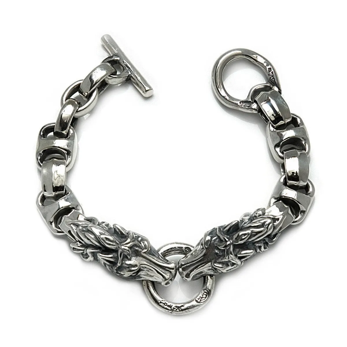 Horse Hide Link Bracelet