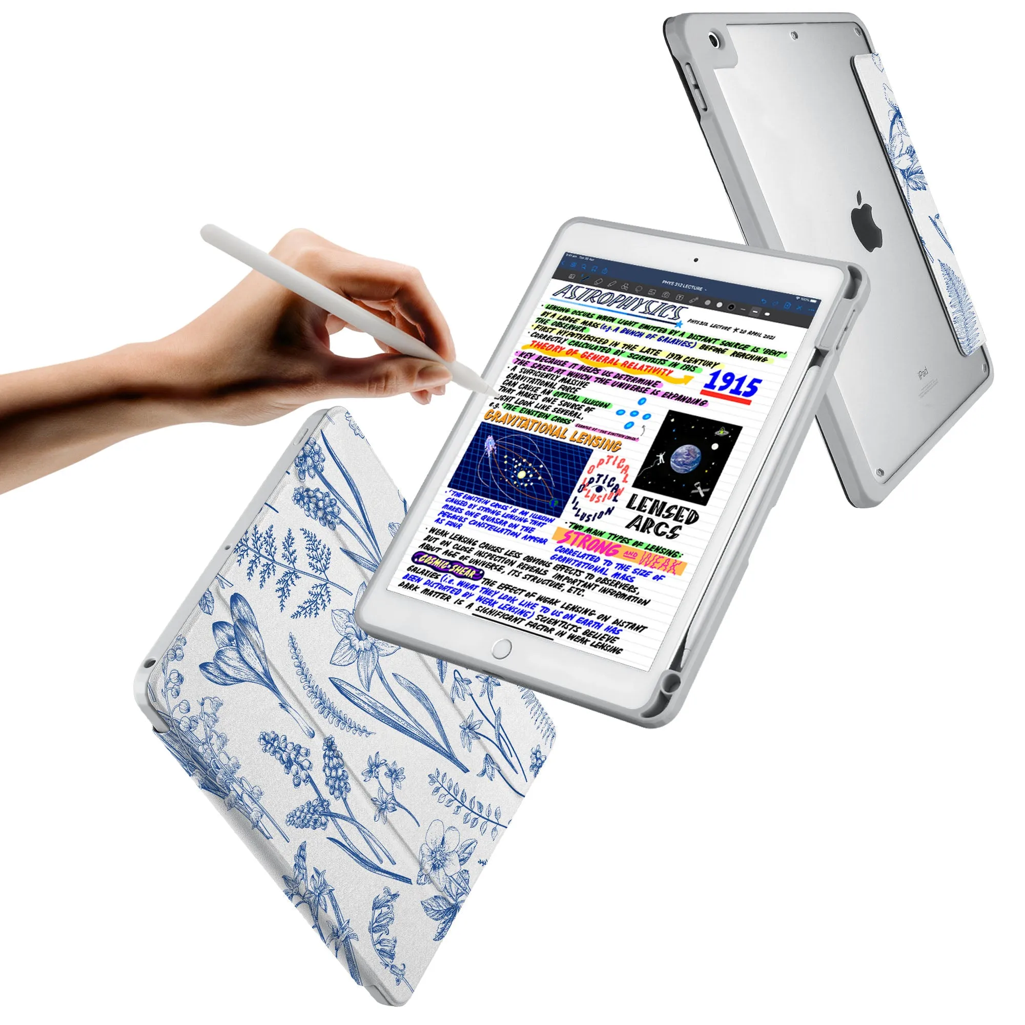 iPad 360 Elite Case - Flower