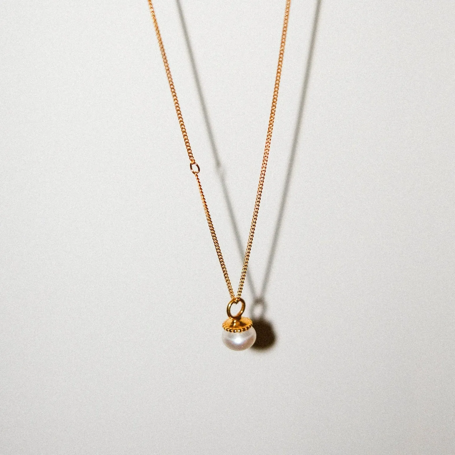 Necklace - White Pearl