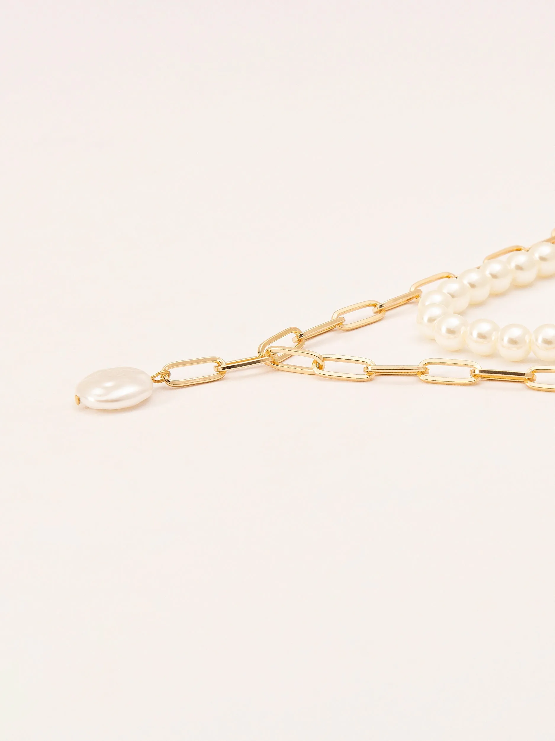 Pearl Layered Necklace