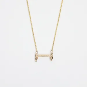 Petite Bar Choker Necklace