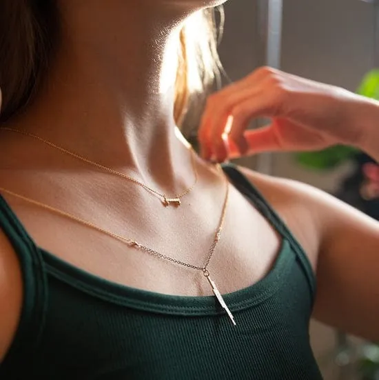 Petite Bar Choker Necklace