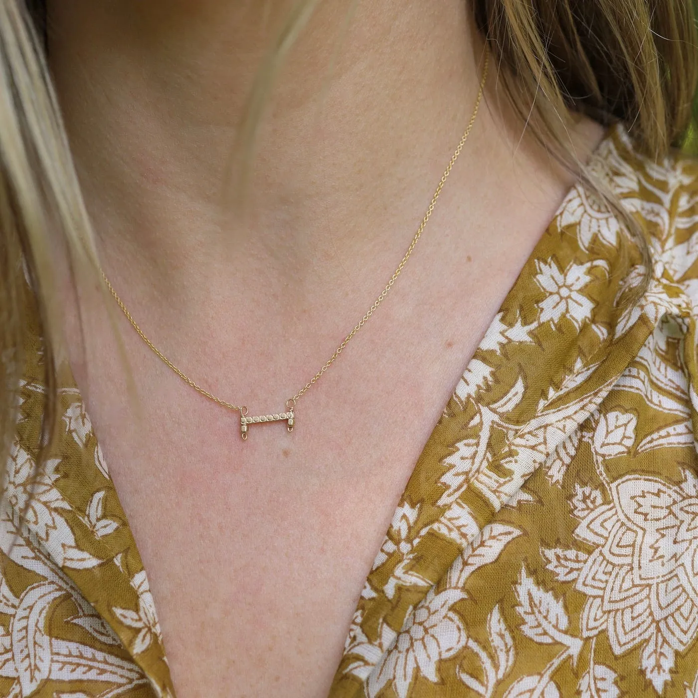 Petite Bar Choker Necklace