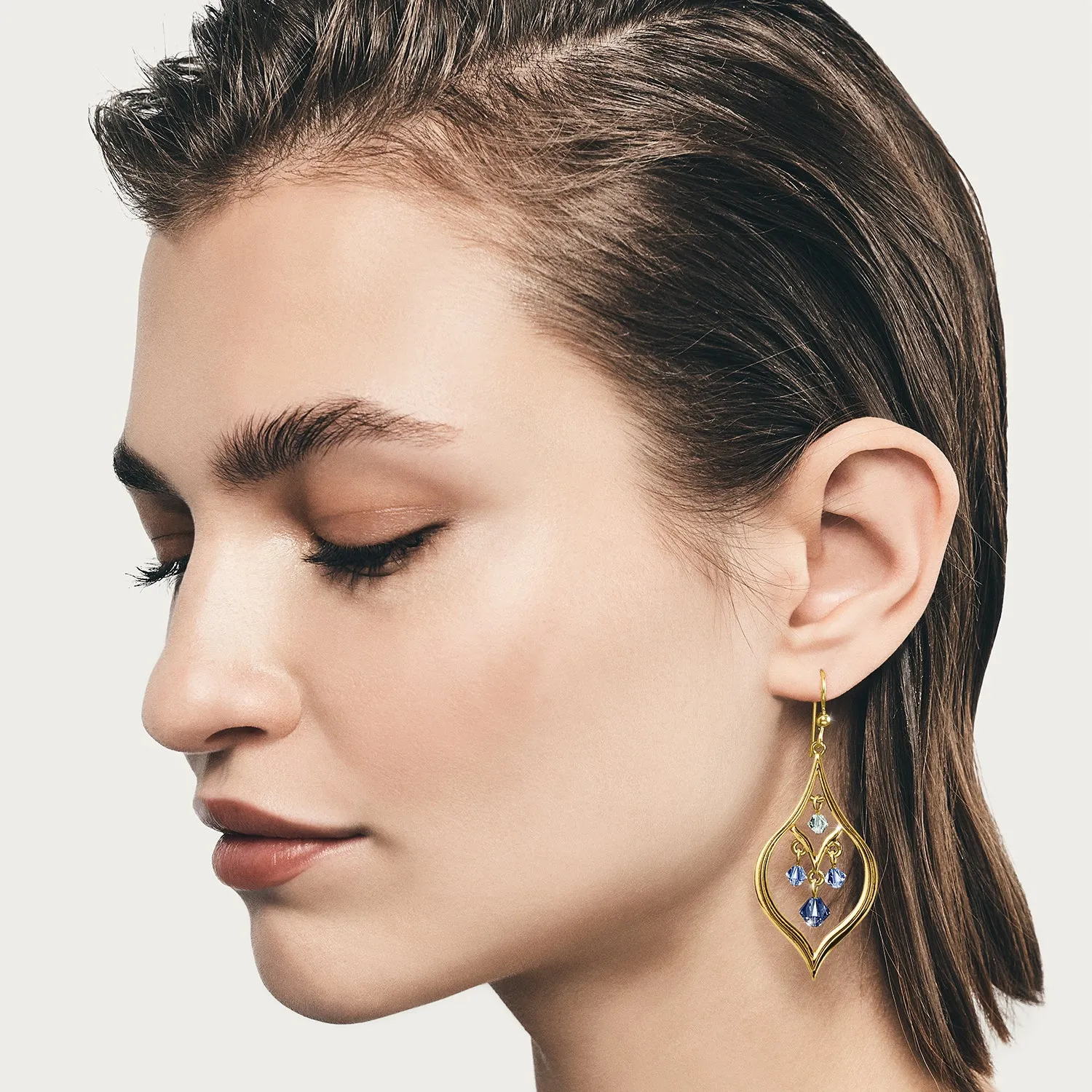 Prism Lights French Wire Earrings