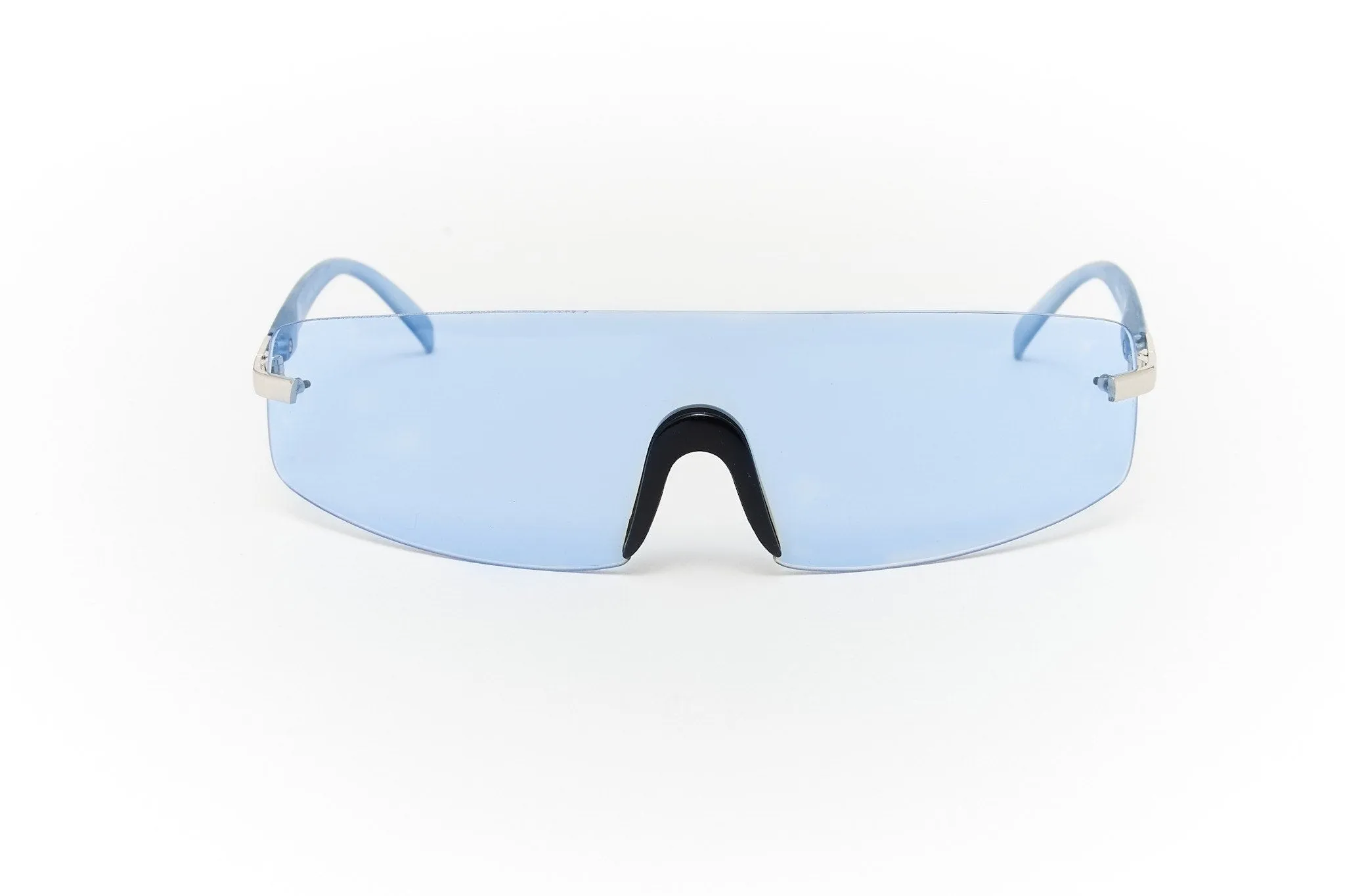 "Jean" Y2k Wrap Shield Sunglasses