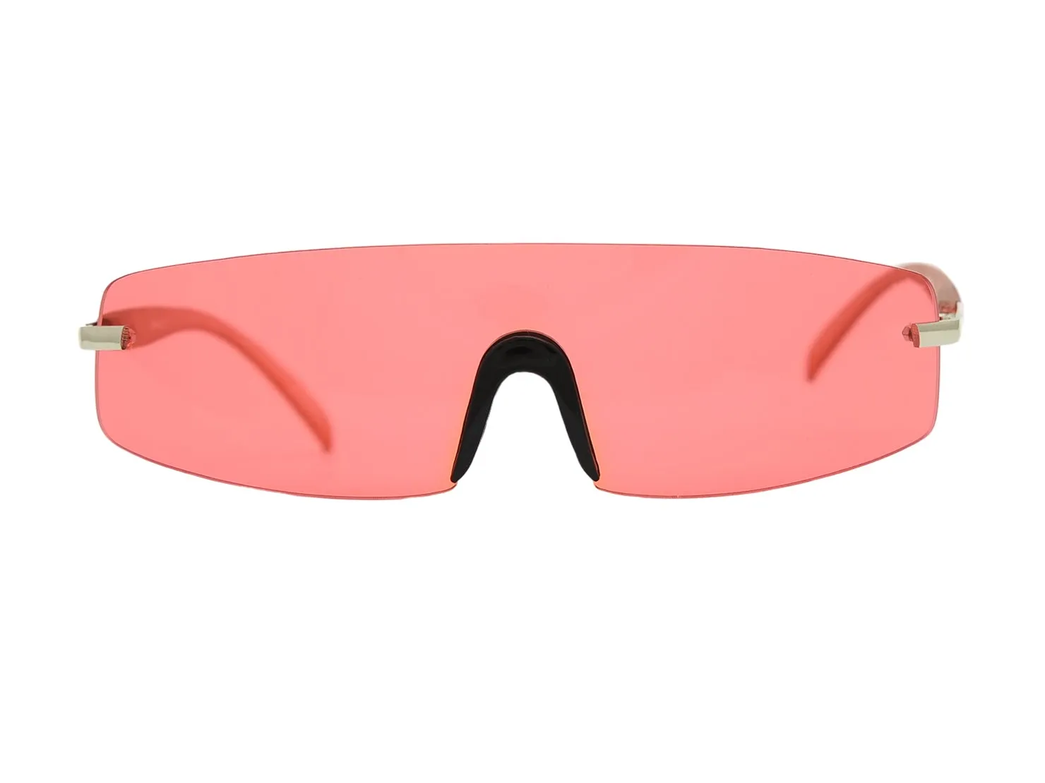 "Jean" Y2k Wrap Shield Sunglasses