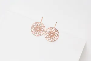 REIMS Earrings | floral stainless steel earrings