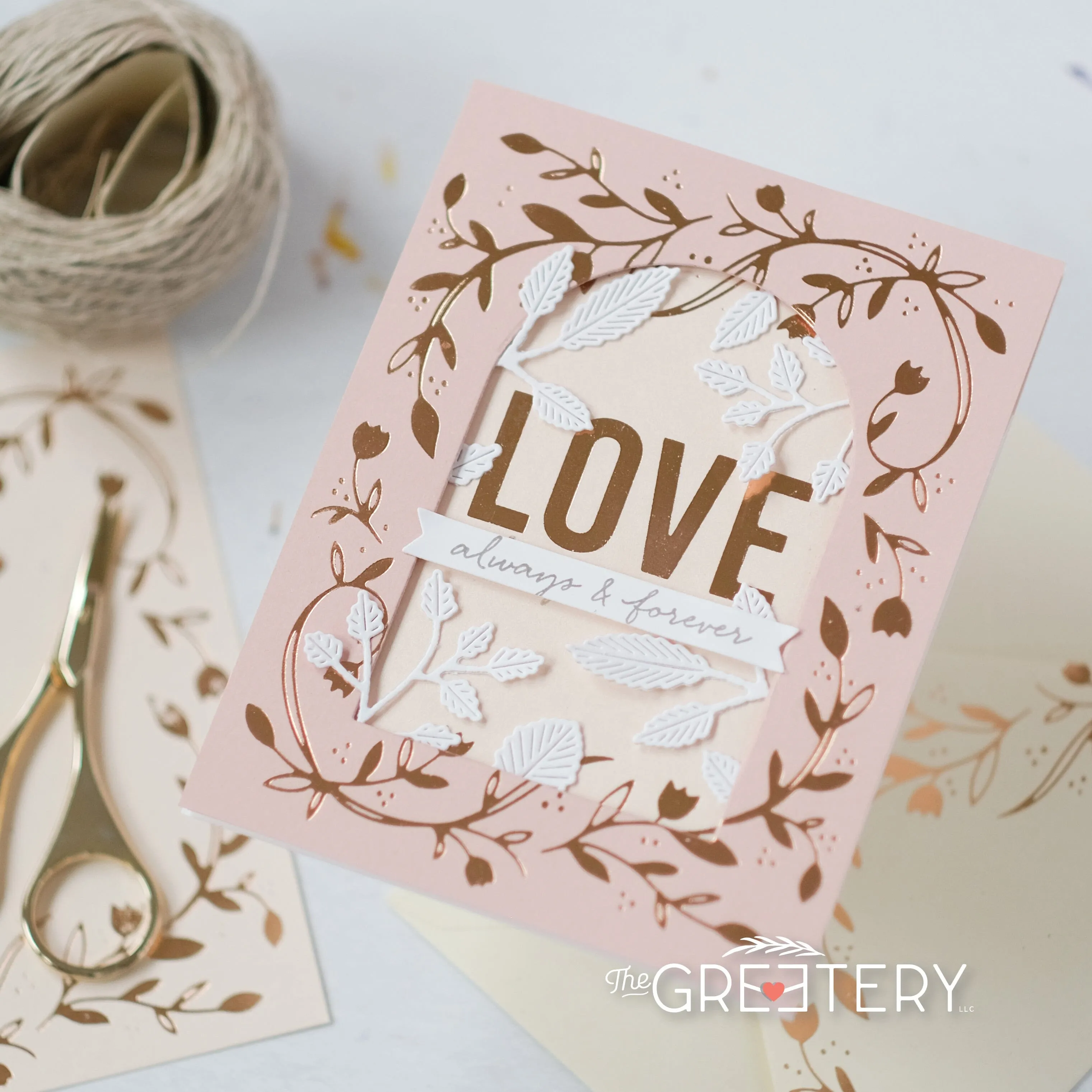Simply Bold Love Hot Foil