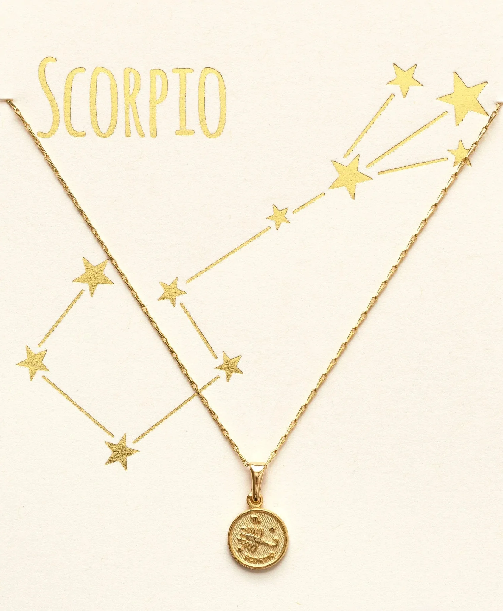Tiny Zodiac Medallion