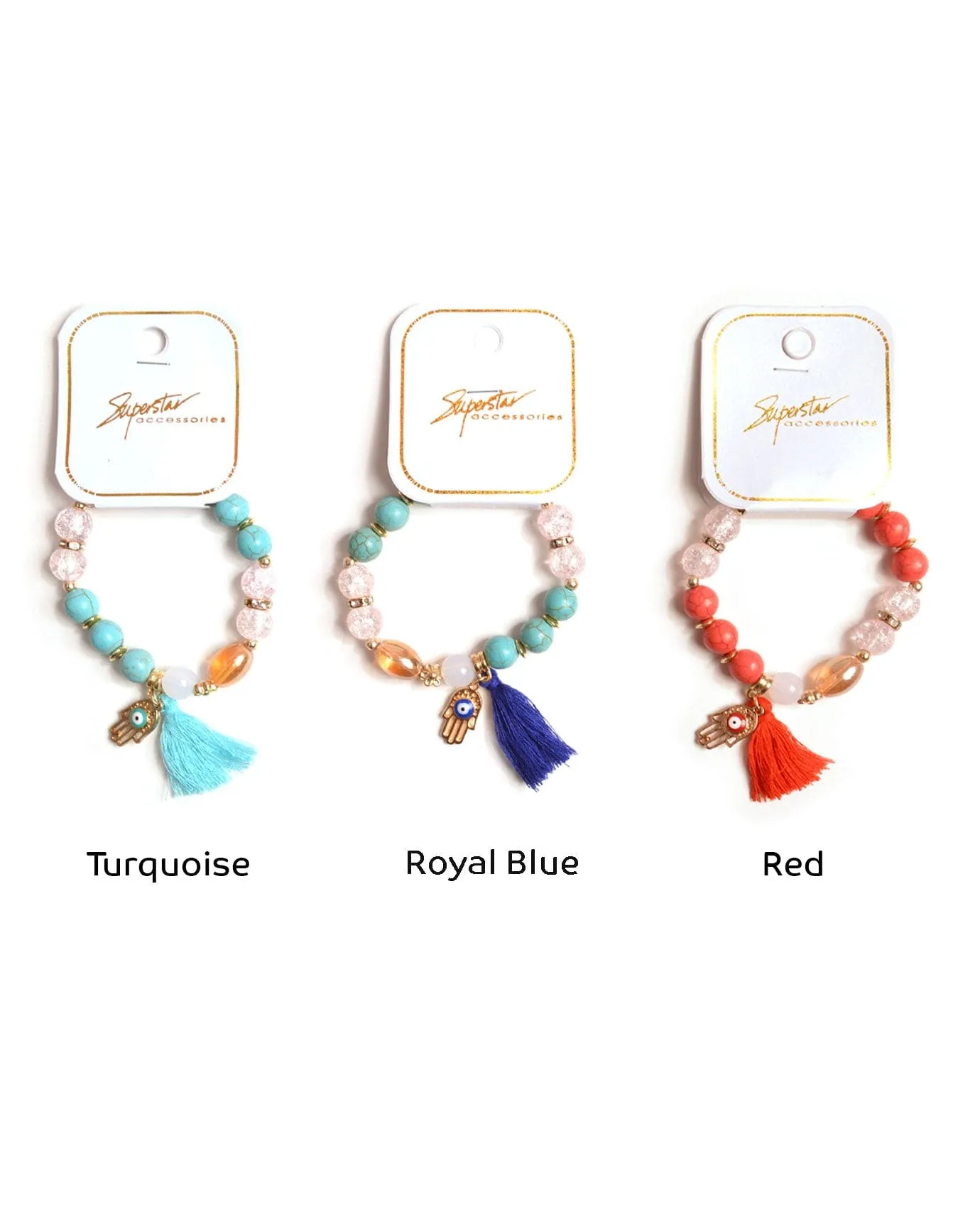 Turquoise and Crystals Bracelet