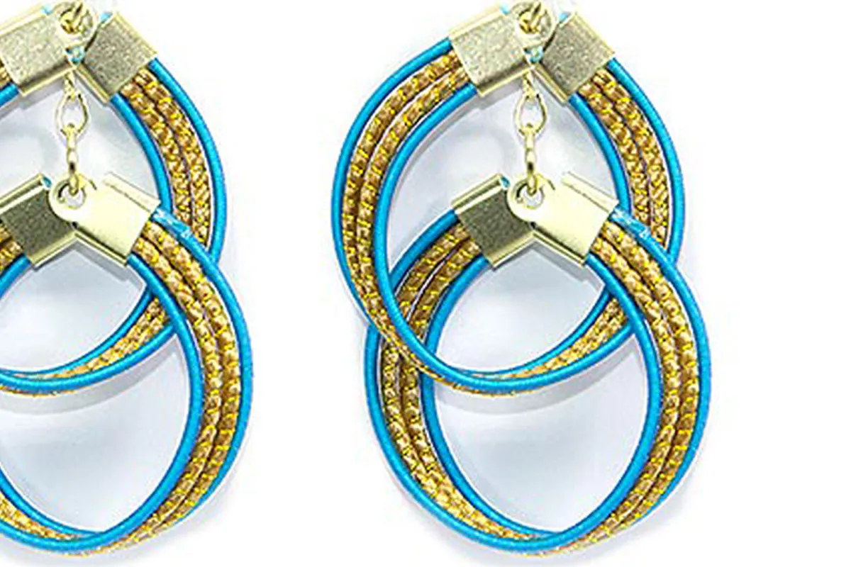 Vegetable Gold Petalo Earrings