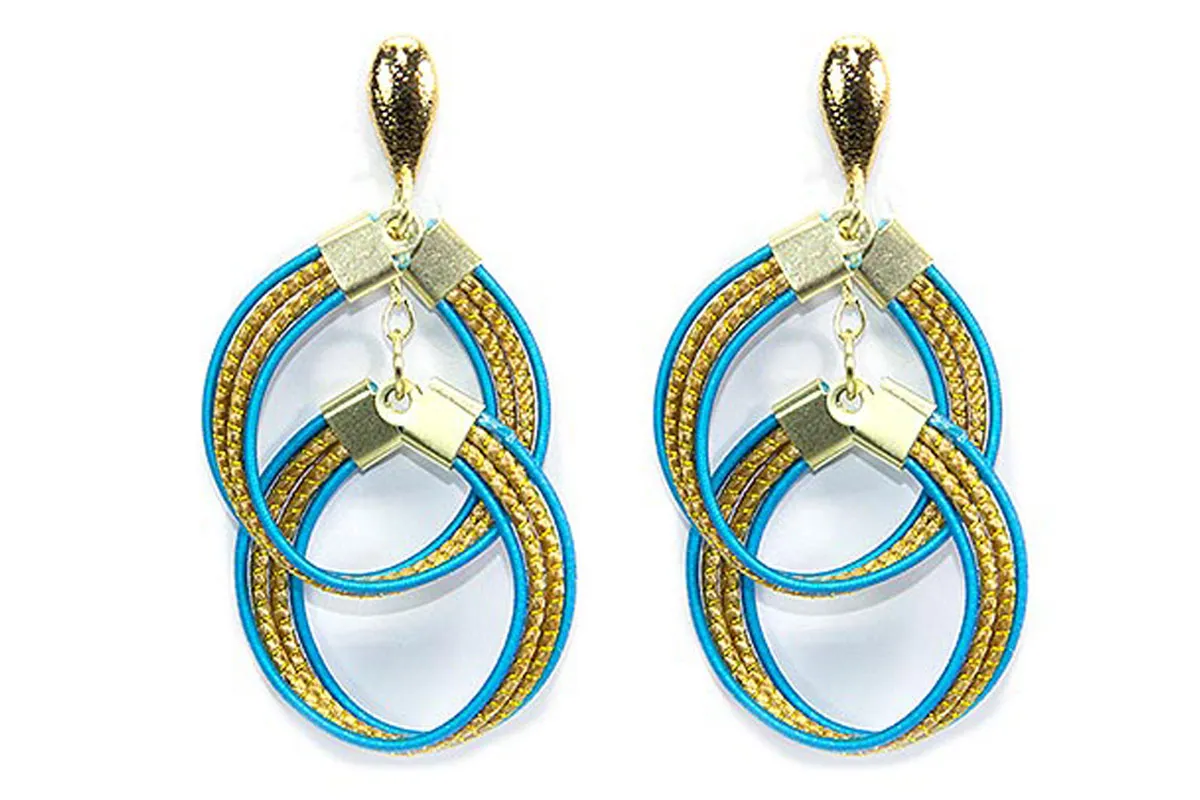 Vegetable Gold Petalo Earrings