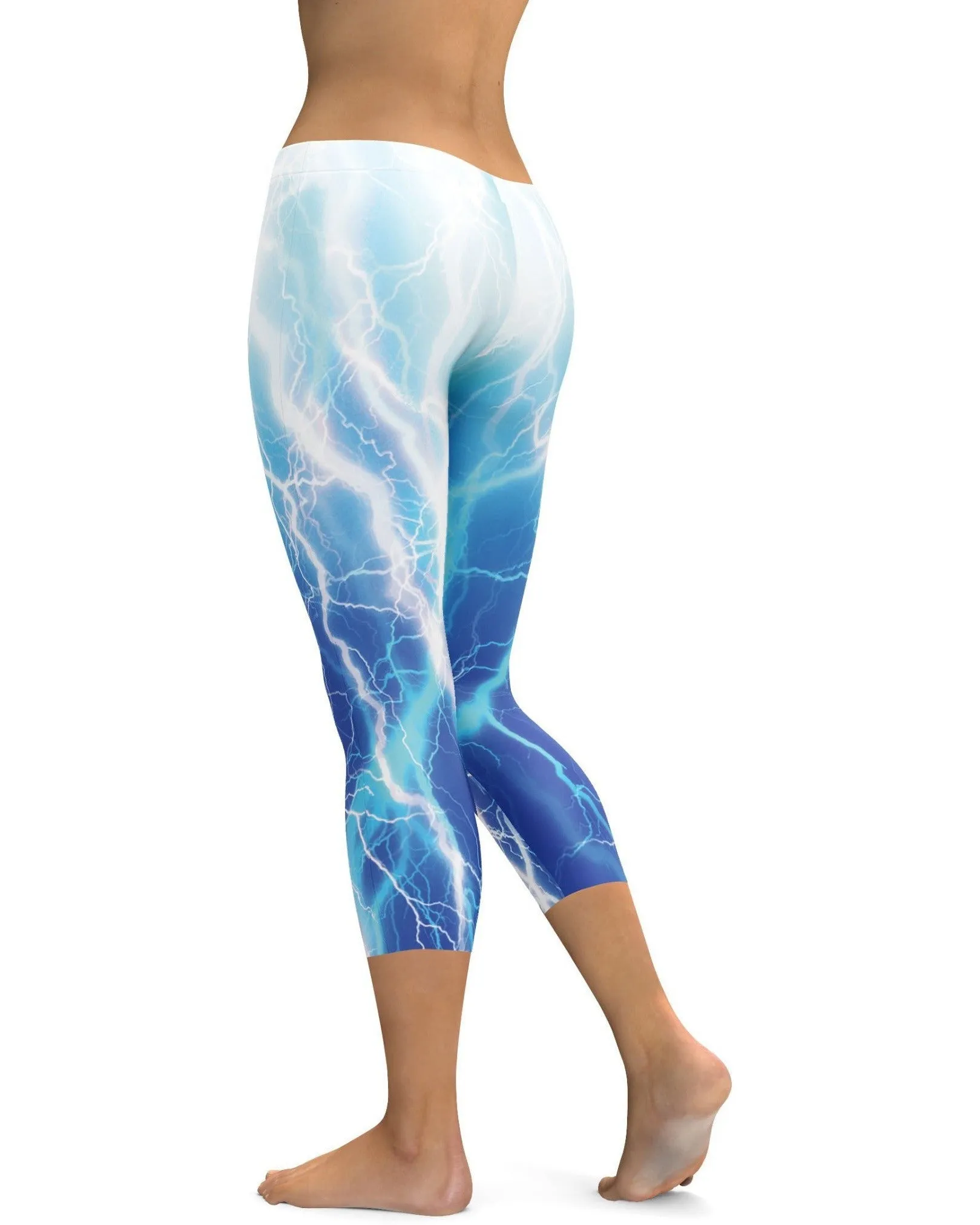 Vibrant Lightning Capris